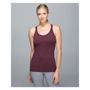 Lululemon Ebb To Street Tank - Bordeaux Drama